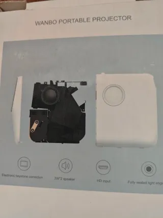 Proyector Xiaomi Wanbo T2M Blanco