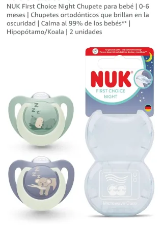 Lote 3 Biberones NUK + 2 Chupetes NUEVOS SIN USO