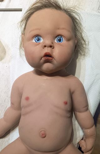 Reborn grande SILICONA blanda disponible (recoger)