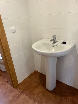 Lavabo Roca completo blanco