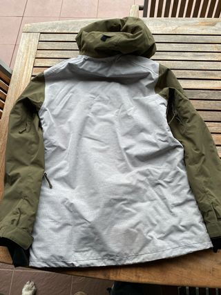 Chaqueta Anorak Esquí Niño Quiksilver Gris/Verde