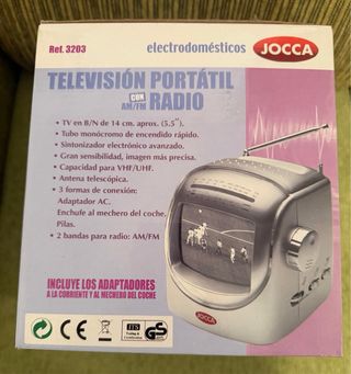 Televisión Portátil Jocca 5.5 AM/FM