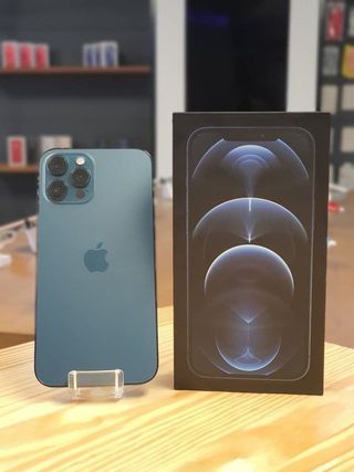 IPHONE 12 PRO MAX 128GB AZUL 100% BATERIA