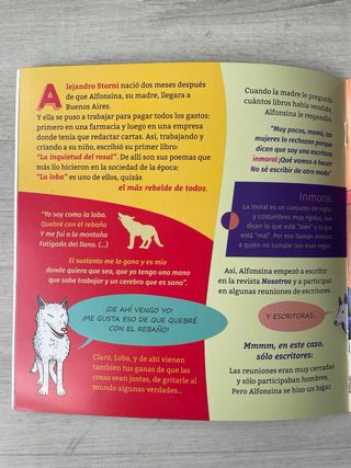 Alfonsina Storni para niñas y niños