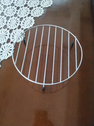 Parrilla redonda para microondas
