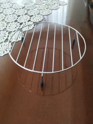Parrilla redonda para microondas