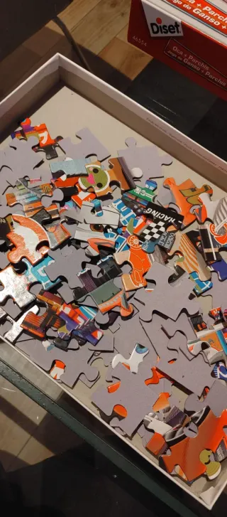 Pack Parchís y Puzzle Disney Cars