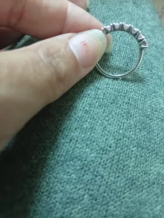 Anillo Pandora Plata y Circonitas Rosas