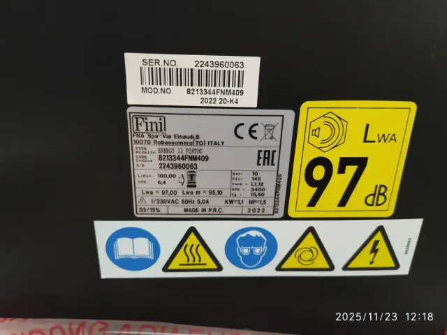 Compresor de aire Pintuc 12L