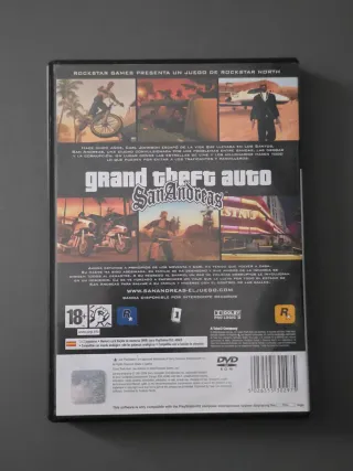 Grand Theft Auto San Andreas (PS2)