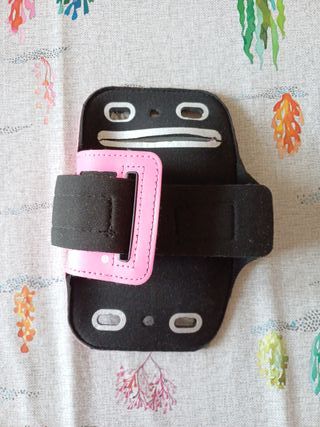 Portacellulare running rosa