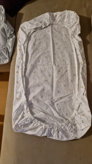 2 bajeras minicuna/colecho 83x50