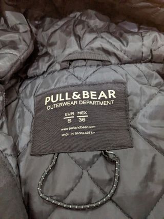 Giubbotto donna Pull&Bear nero