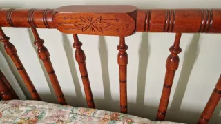 Cama madera 1.05 - 80 años