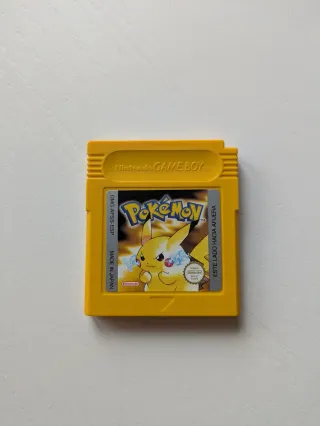 Pokemon Amarillo Game Boy Nintendo Original