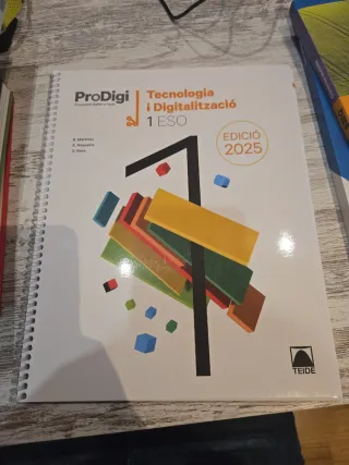 Tecnologia i digitalització, 1 ESO, ProDigi