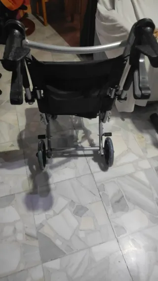 Silla aluminio plegable viaje con bolsa