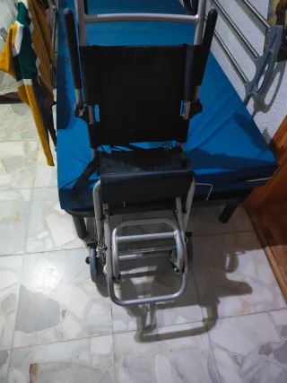 Silla aluminio plegable viaje con bolsa