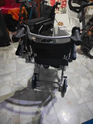 Silla aluminio plegable viaje con bolsa