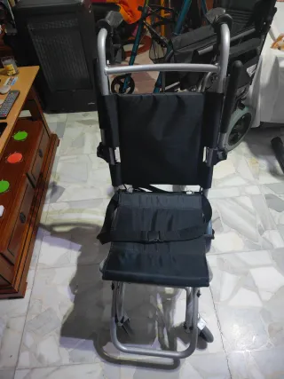 Silla aluminio plegable viaje con bolsa