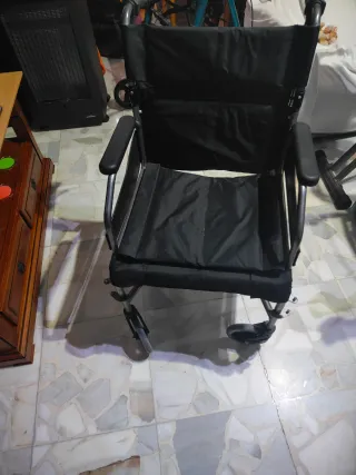 Silla aluminio plegable viaje con bolsa