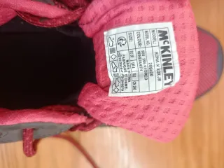 Zapatillas Deportivas McKinley Rosa/Gris,precio