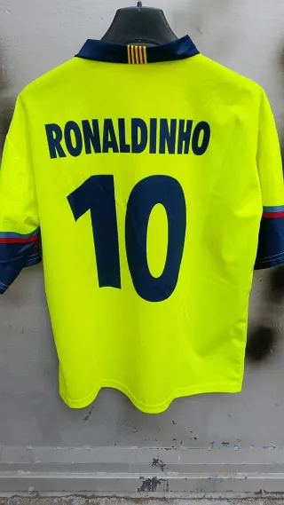 Maglia Calcio Barcellona Ronaldinho tg S