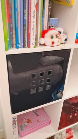 Caja Lekman Ikea Negra