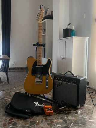 Guitarra Eléctrica Fender Squier Telecaster Blondi