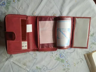 Cartera monedero mujer RIDALMODA roja
