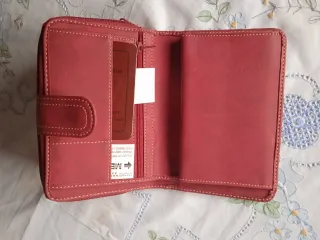 Cartera monedero mujer RIDALMODA roja