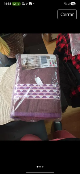 Juego 3 Toallas "El Delfín" - Algodón Reciclado