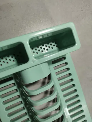 Escurridor de platos verde menta