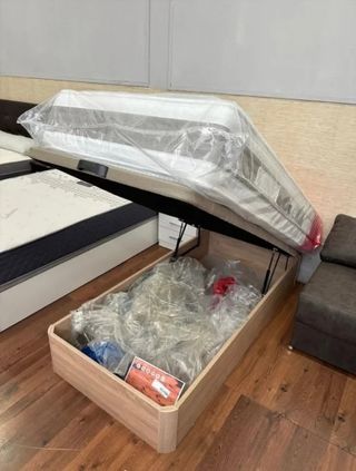 Colchón Viscoelástico y Canapé Abatible