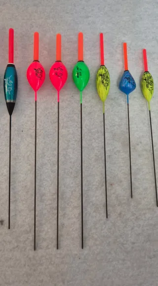 Galleggianti da pesca assortiti
