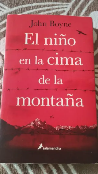 El niño en la cima de la montaña