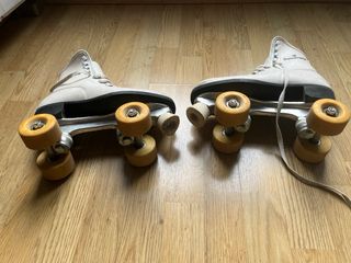 Patines de 4 ruedas Boomerang blancos