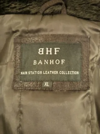 Chaqueta Banhof Mujer Negra/Marrón