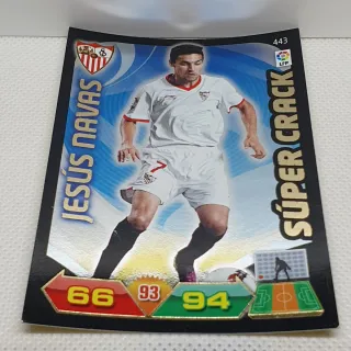 ⚽️ CROMO DE FUTBOL JESÚS NAVAS SUPERCRACK 2011-12
