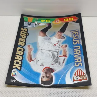 ⚽️ CROMO DE FUTBOL JESÚS NAVAS SUPERCRACK 2011-12