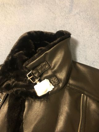 Cazadora Biker H&M Negra Sin Estrenar