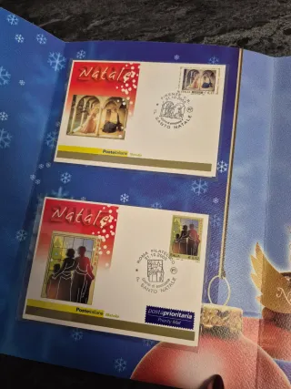 Cartella Filatelica Poste Italiane Natale 2005