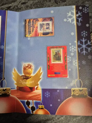 Cartella Filatelica Poste Italiane Natale 2005