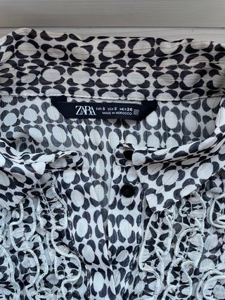 Camisa/Blusa Zara Estampada