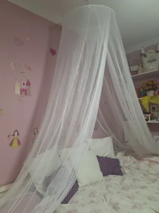 Dosel de cama para niña