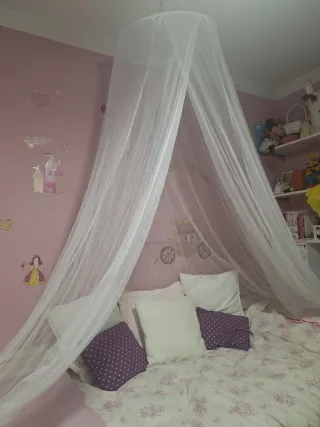 Dosel de cama para niña