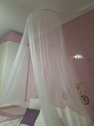 Dosel de cama para niña