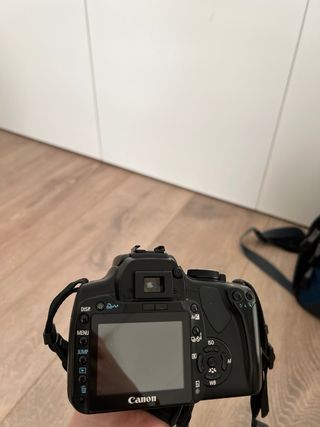 Cámara Canon EOS 400D + Tamron 70-300 + Mochila