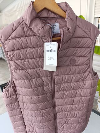 Chaleco NUEVO A ESTRENAR Celopman, rosa, talla L