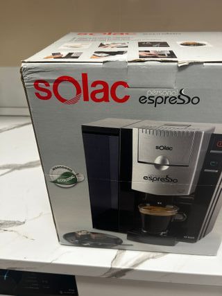 Cafetera Solac Personal Espresso Nueva